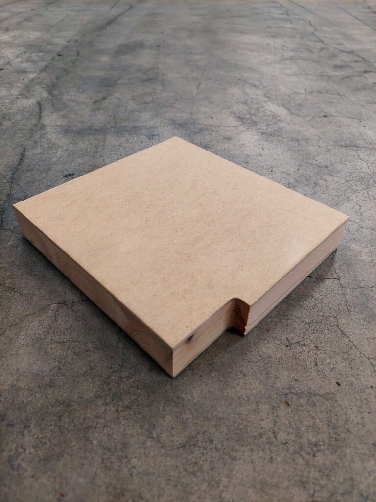 Material test for stair stringer board solution